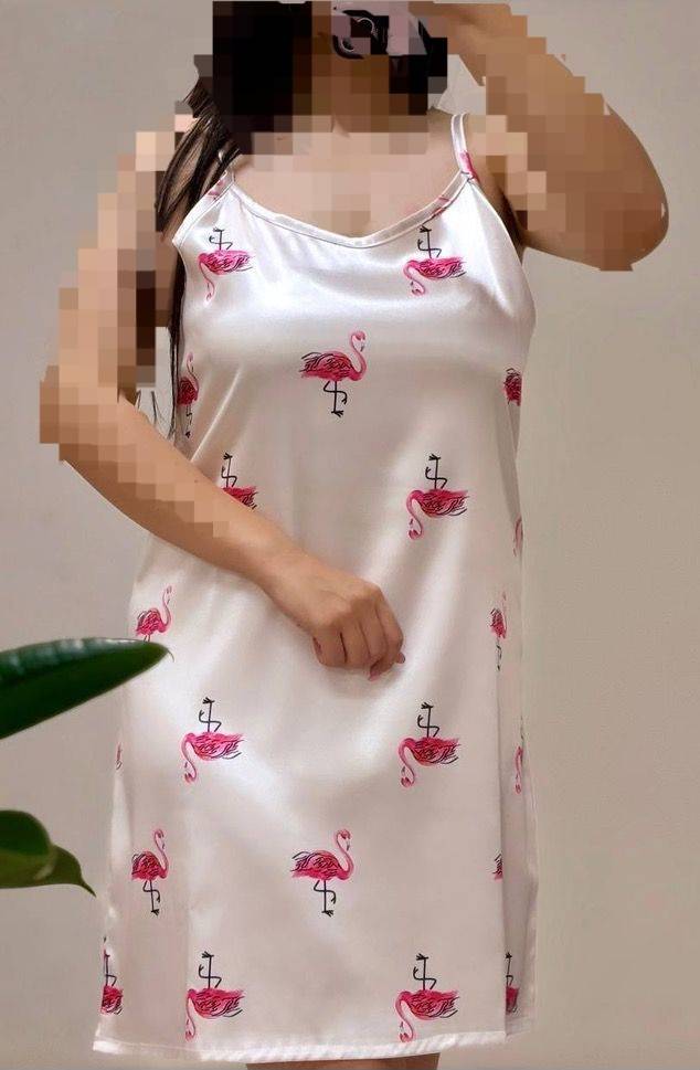 سارافون زنانه ساتن 3108
